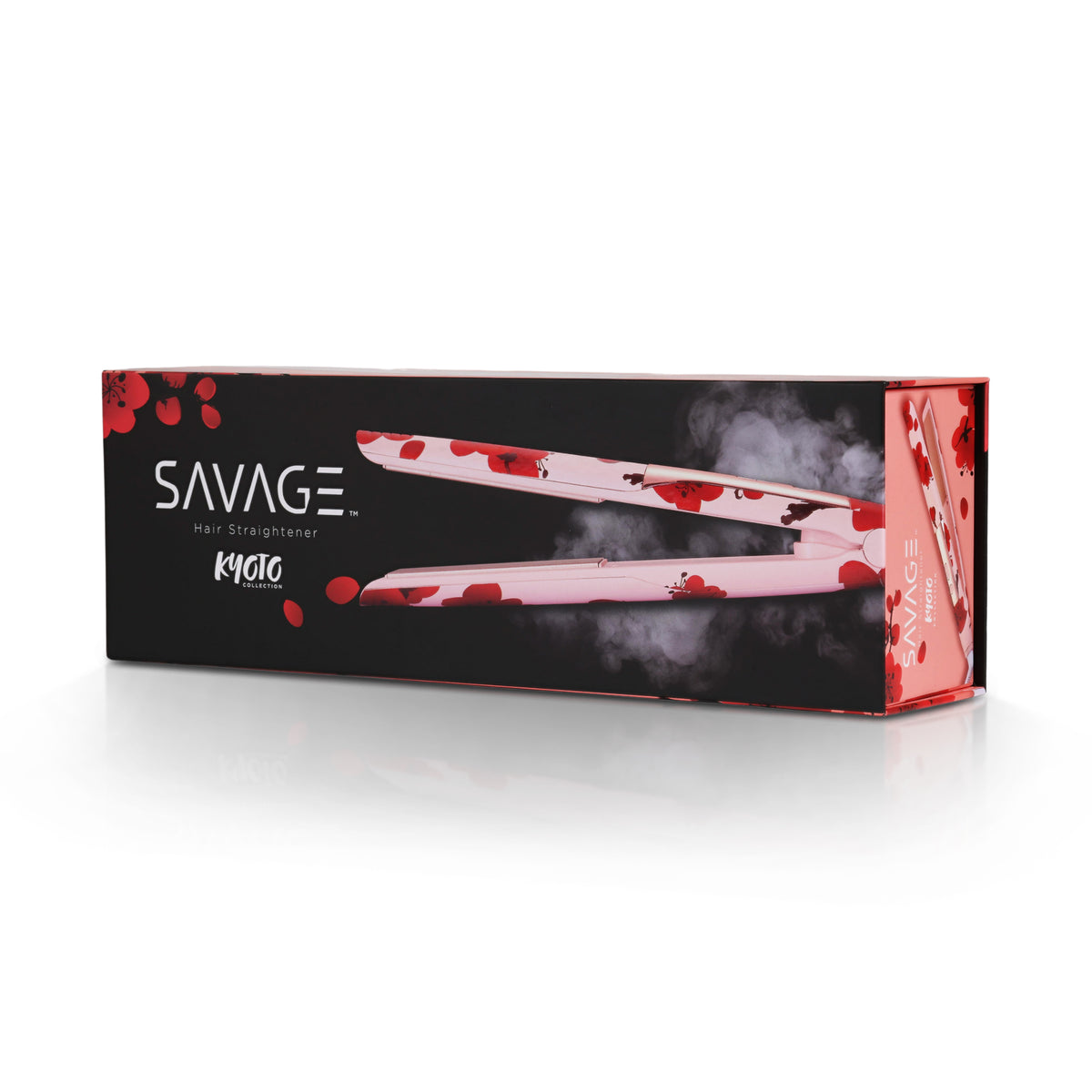 Savage Hair Straightener Flat Iron, Professional 1“ inch Straightening Flat Iron for Women, Kyoto Design