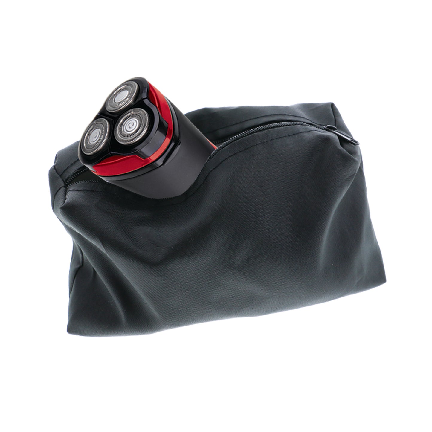 Ultimate Grooming Essentials Set: Rechargeable Shaver, Boar-Bristle Brush, 12X Magnifying Mirror, and Travel Bag