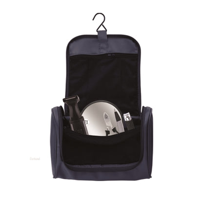 Deluxe Travel Grooming Set: Battery-Powered Detail Trimmer, Micro Trimmer, Nose Trimmer, Mirror, and More