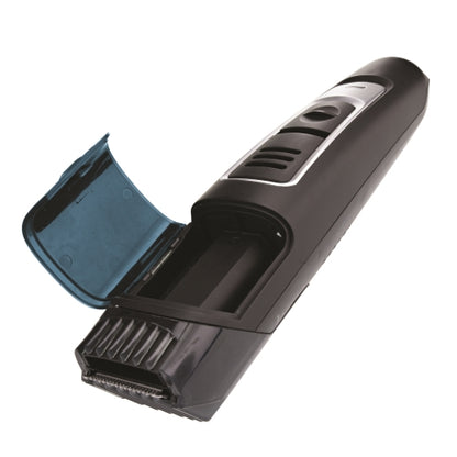 Rechargeable Vacuum Beard Trimmer: Stainless Steel Blades, 11 Adjustable Settings, 90-min Run Time