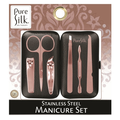 Luxury Rose Gold Women's Nail Set