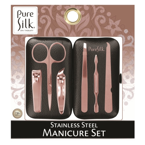 Luxury Rose Gold Women's Nail Set