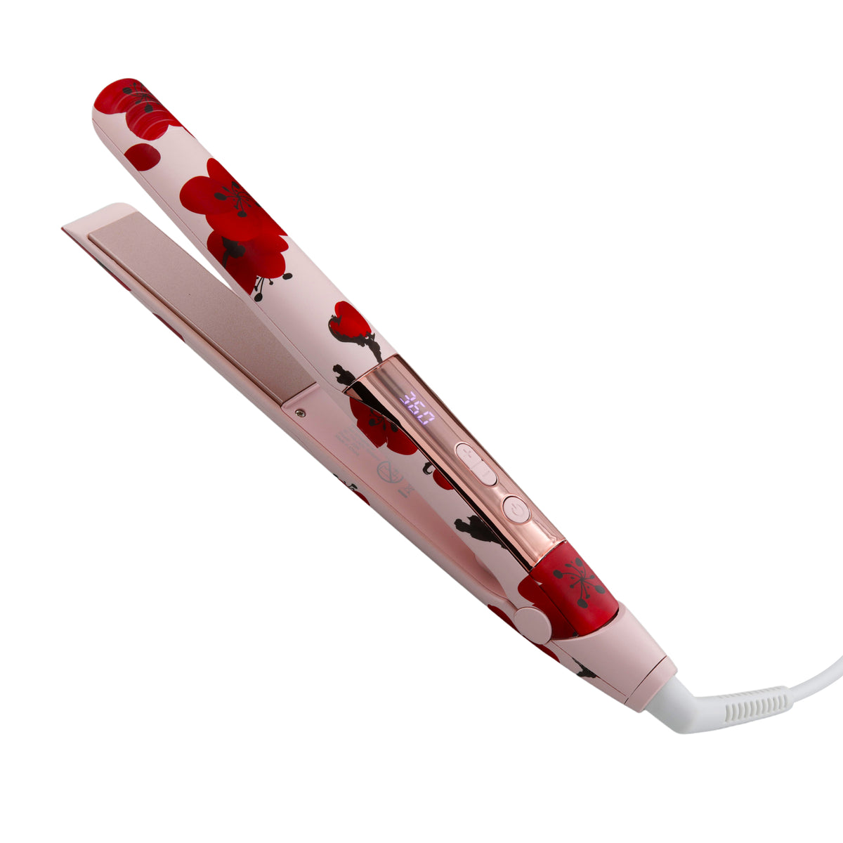 Savage Hair Straightener Flat Iron, Professional 1“ inch Straightening Flat Iron for Women, Kyoto Design
