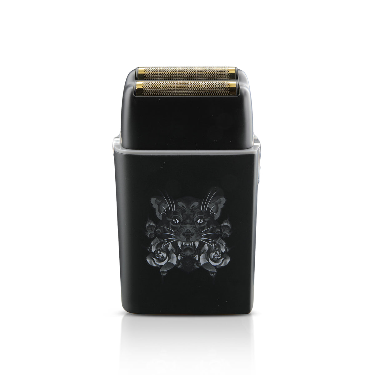 Savage Foil Shaver for Men, Professional Reciprocating Dual Blade Double Gold Foil Shaver, Hypoallergenic