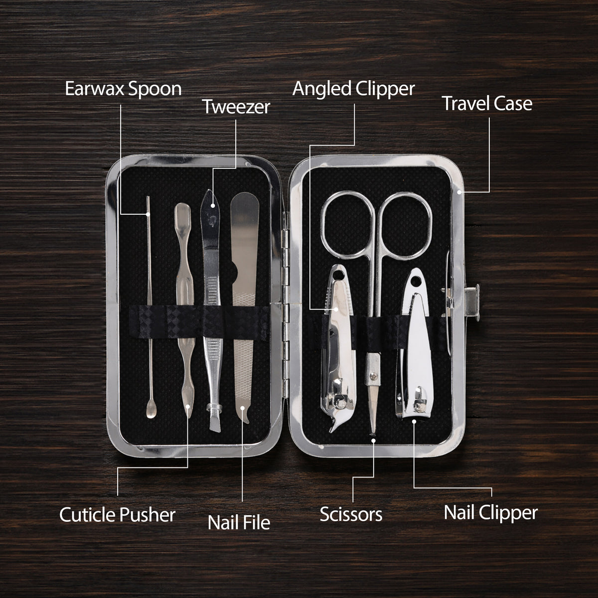 Cutting Edge Essential Body Grooming Kit for Men, 15-Piece Gift Set with Body Groomer, Nose and Ear Trimmer