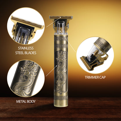 Cutting Edge Men's Grooming Kit Gift Set with T Blade Trimmer, Ear and Nose Hair Trimmer