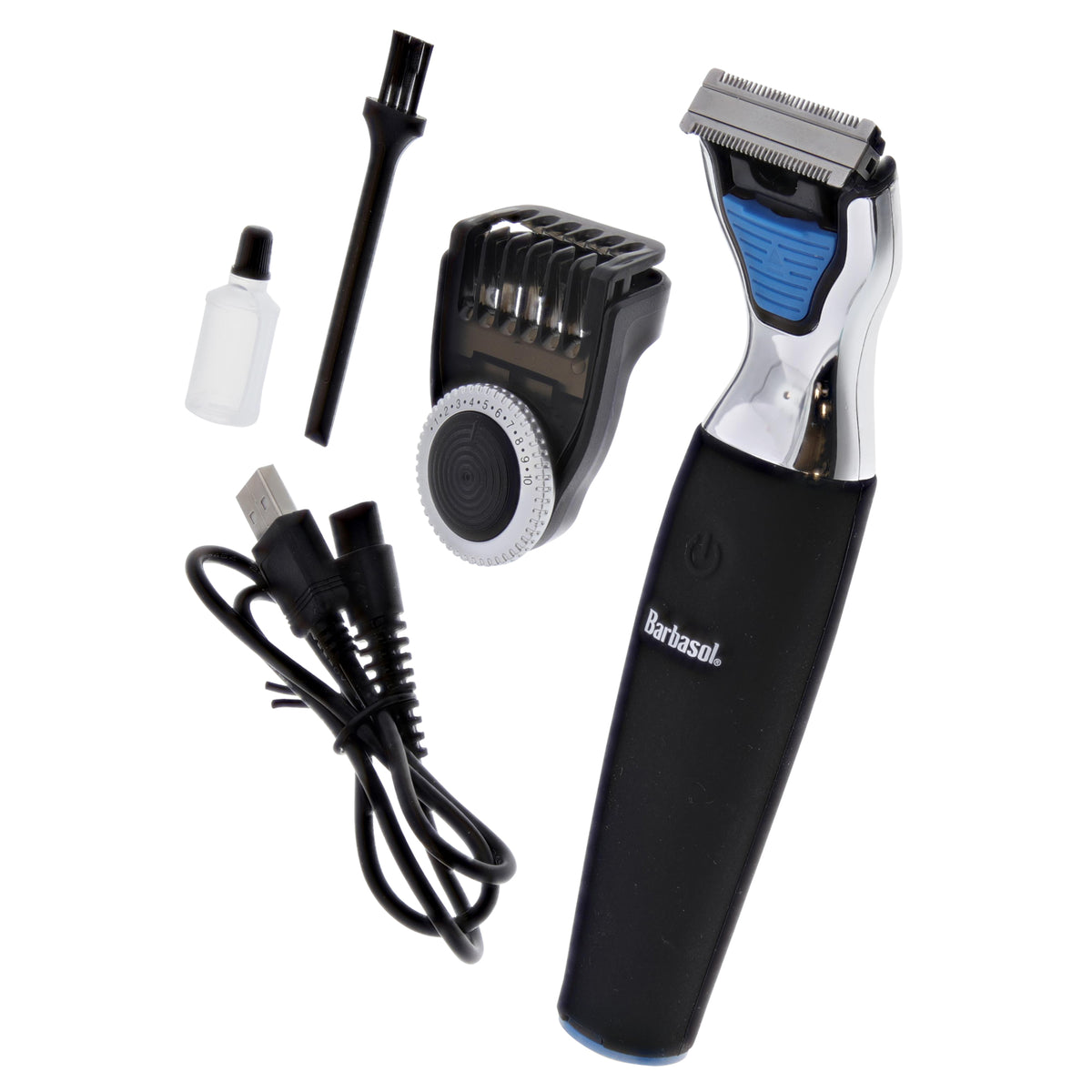 Power Single Blade with Beard Trimmer Attachment