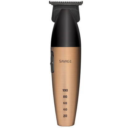 Savage High-Performance Hair Trimmer, 9000 RPM Motor, DLC + Ceramic Blades, 240-Minute Runtime, Lithium-Ion Rechargeable