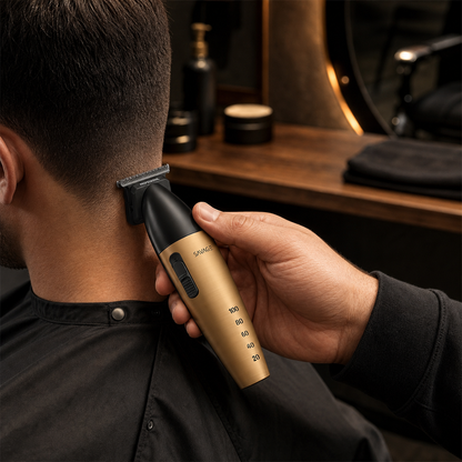 Savage High-Performance Hair Trimmer, 9000 RPM Motor, DLC + Ceramic Blades, 240-Minute Runtime, Lithium-Ion Rechargeable