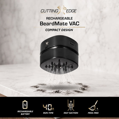 Cutting Edge BeardMate VAC Rechargeable Beard Trimmer Vacuum