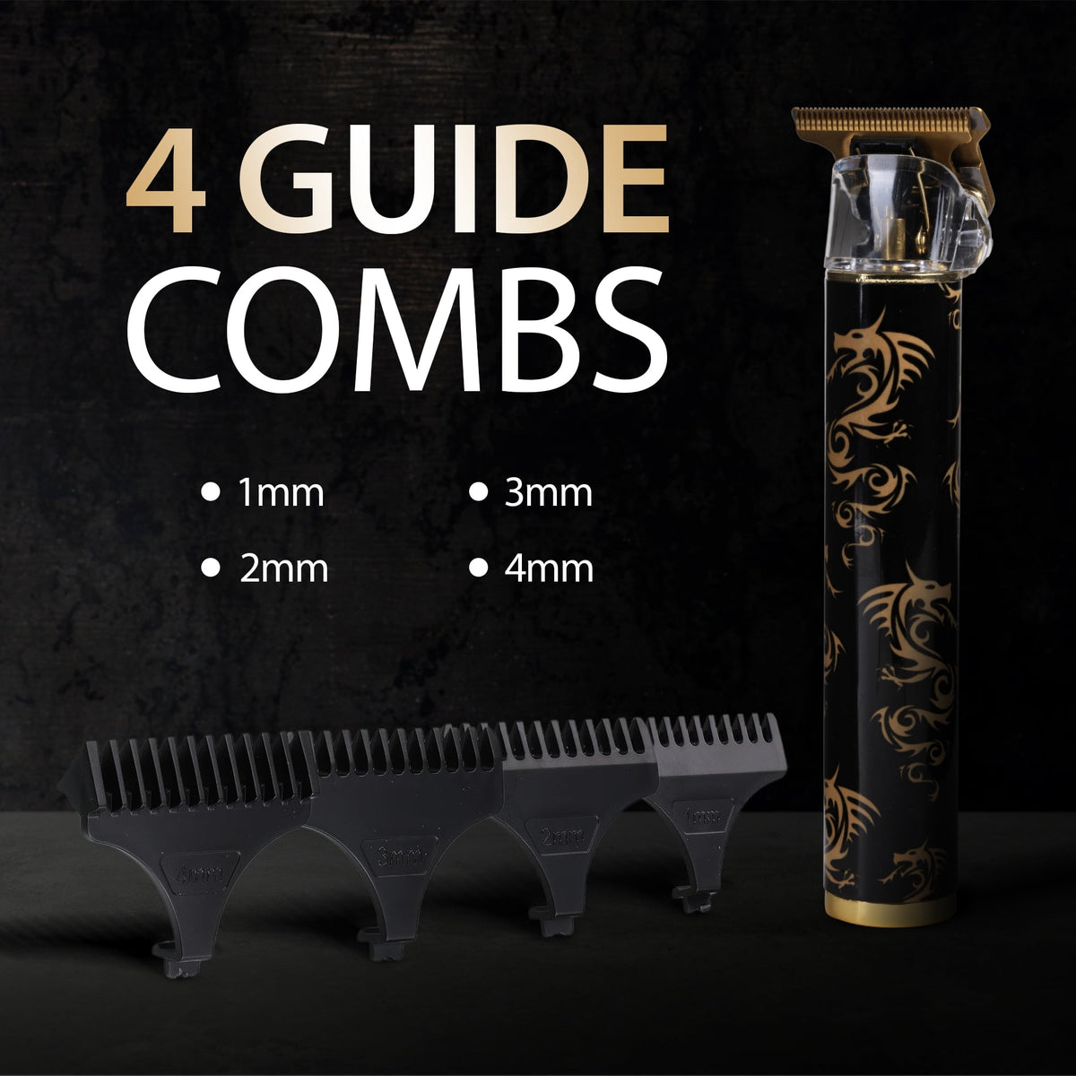 Cutting Edge T-Blade Trimmer, Rechargeable Hair and Beard Trimmer for Men with Stainless Steel Blades