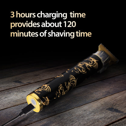 Cutting Edge T-Blade Trimmer, Rechargeable Hair and Beard Trimmer for Men with Stainless Steel Blades