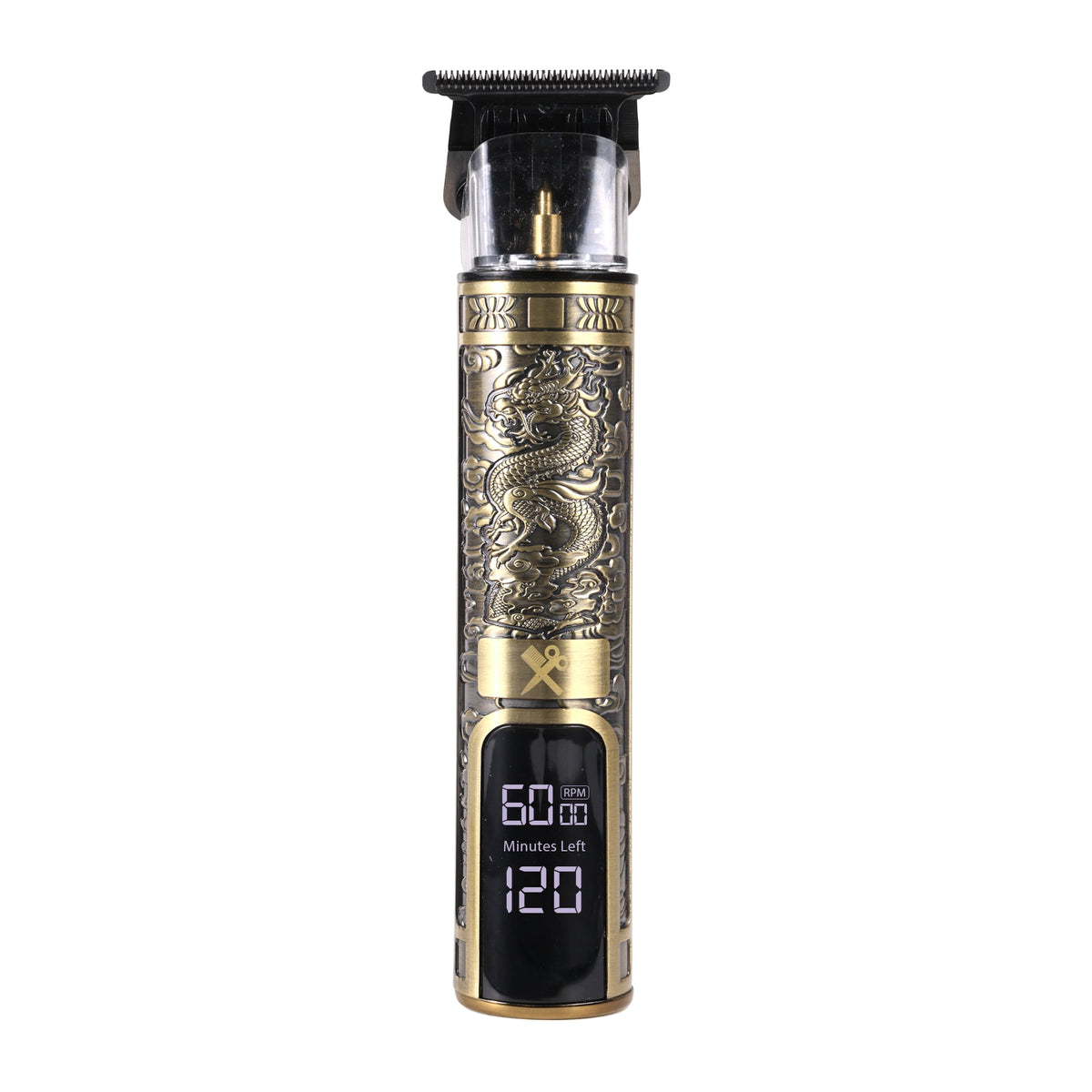 Cutting Edge Kyoto T-Blade Rechargeable Beard Trimmer for Men, Hair & Detail Grooming, LCD Display