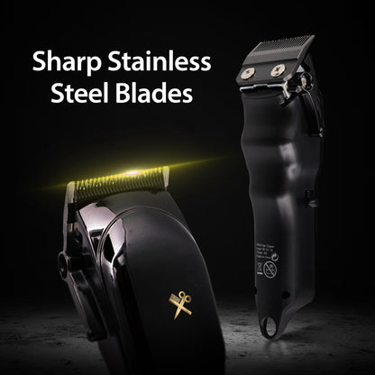 Cutting Edge Pro Hair Clipper, Rechargeable Cordless Hair Trimmer for Men with LCD Display