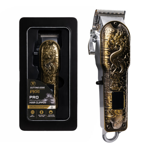 Cutting Edge Hair Clipper Rechargeable, Cordless Hair Trimmer for Men, LCD Display