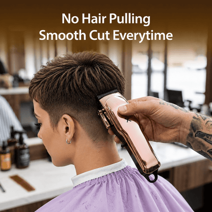 Cutting Edge Pro Hair Clipper, Rechargeable Cordless Hair Trimmer for Men with LCD Display