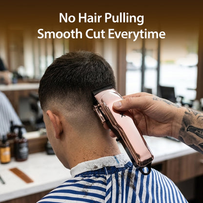 Cutting Edge Pro Hair Clipper, Rechargeable Cordless Hair Trimmer for Men with LCD Display