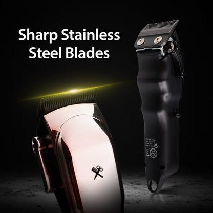 Cutting Edge Pro Hair Clipper, Rechargeable Cordless Hair Trimmer for Men with LCD Display