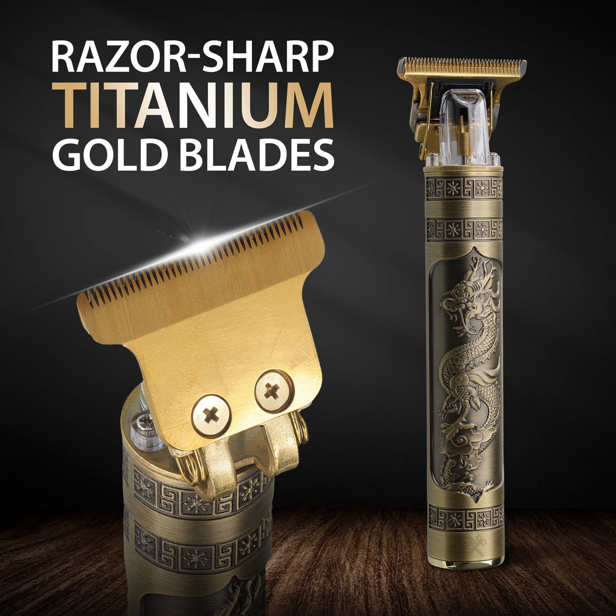 Cutting Edge Cordless Hair Trimmer and Beard Vacuum Men’s Grooming Bundle