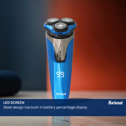 Barbasol Wet Rotary Shaver with LCD