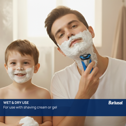 Barbasol Wet Rotary Shaver with LCD