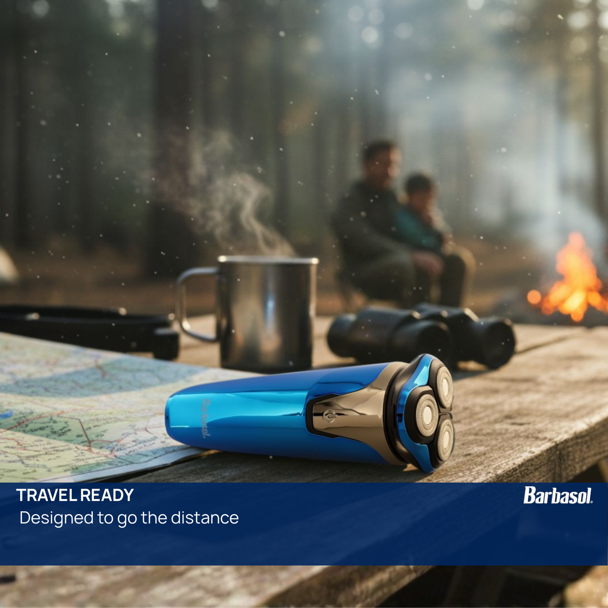 Barbasol Wet Rotary Shaver with LCD