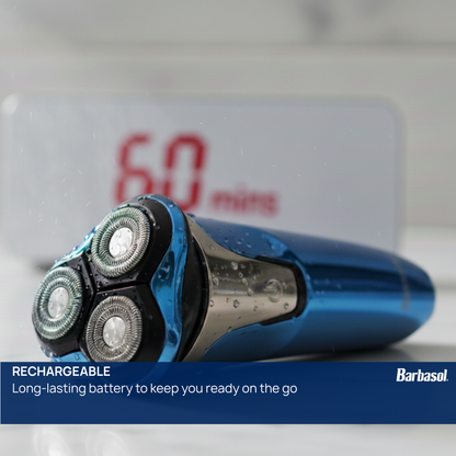 Barbasol Wet Rotary Shaver with LCD