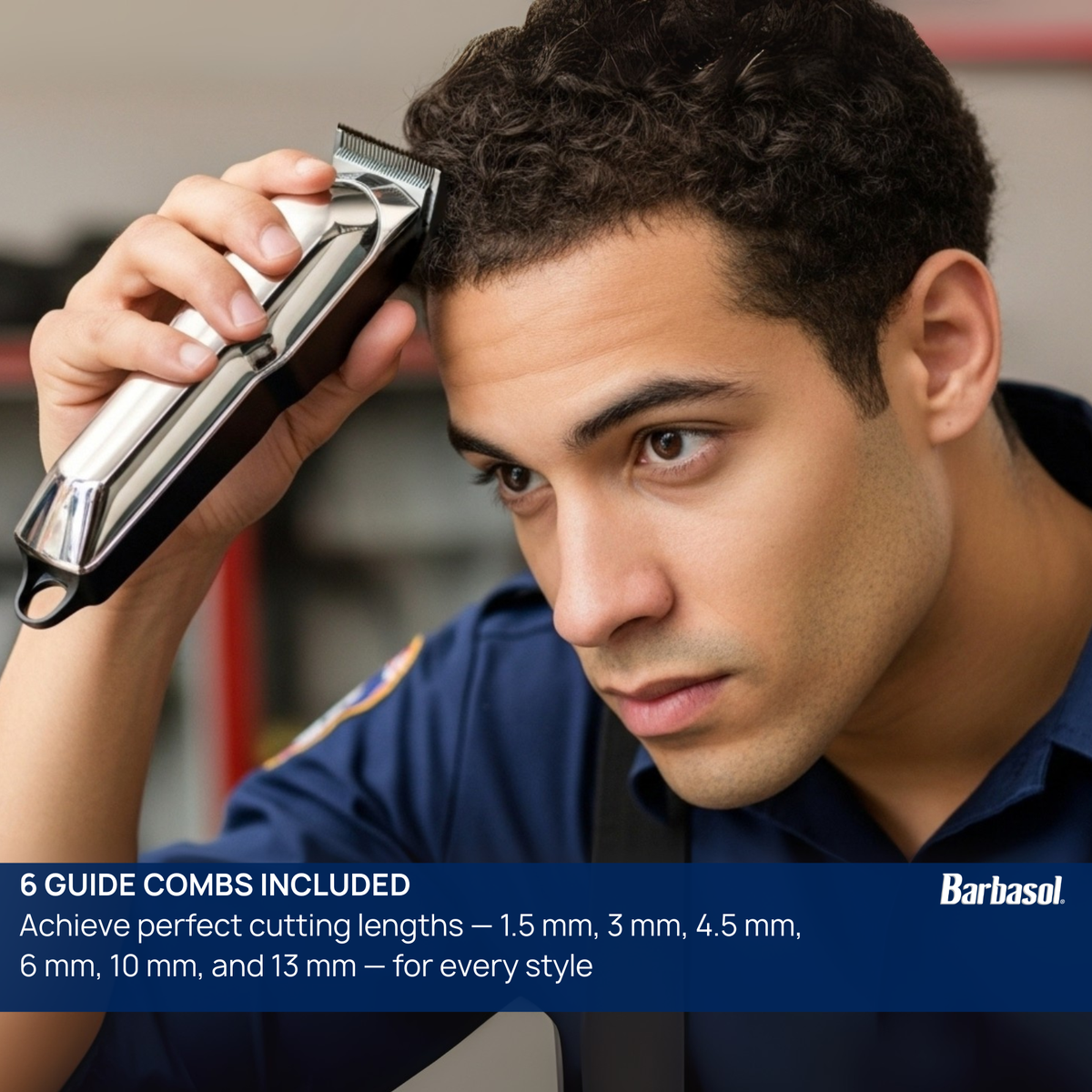 Rechargeable Professional & Home Haircut Clippers, LCD Display