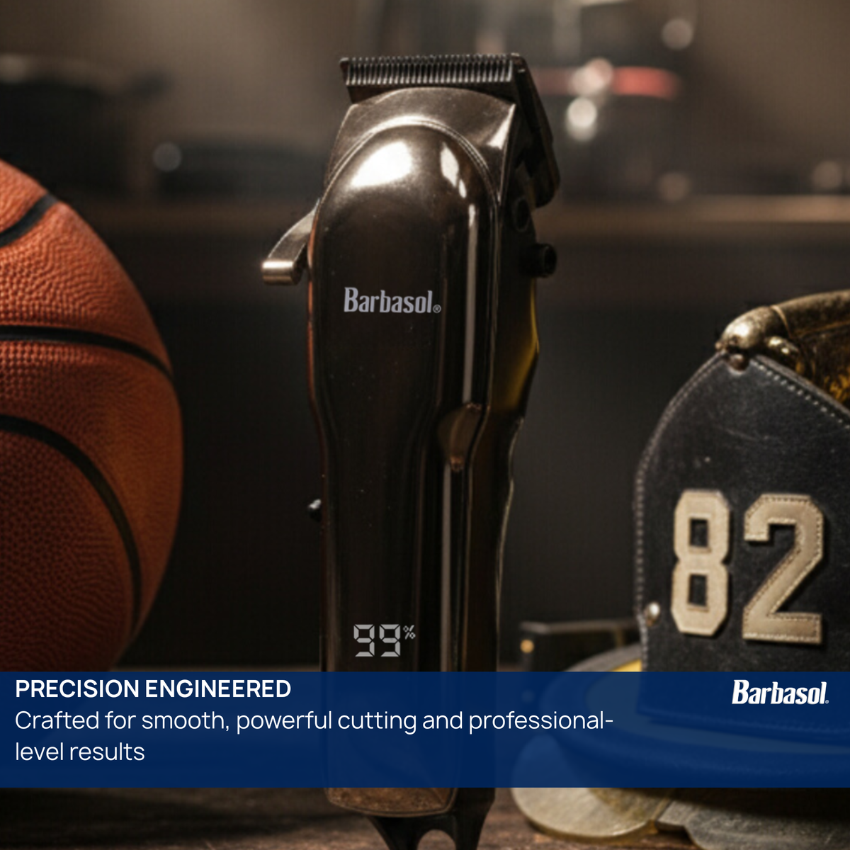 Rechargeable Professional & Home Haircut Clippers, LCD Display