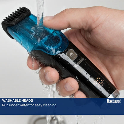 Vacuum Beard Trimmer for Men, Self-Vacuuming Hair, Beard, Sideburns & Mustache