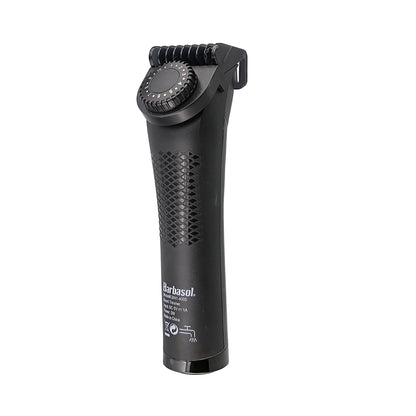 Rechargeable LCD Beard Trimmer with Ceramic Blade and LED Light