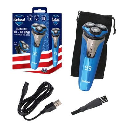 Barbasol Wet Rotary Shaver with LCD