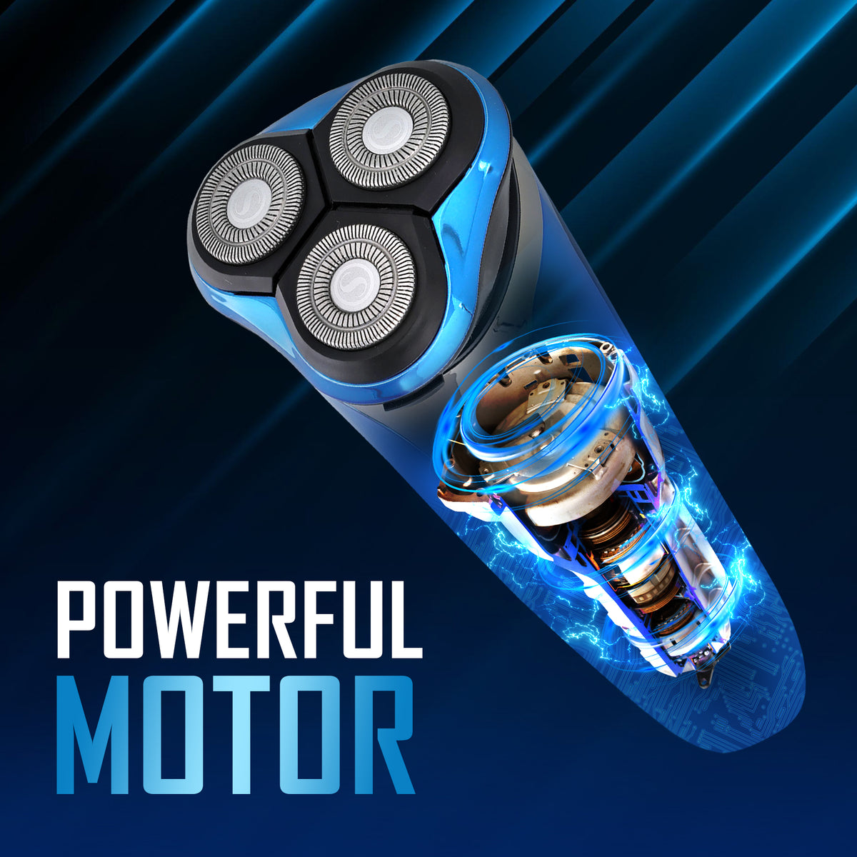 Barbasol Wet Rotary Shaver with LCD
