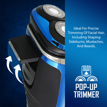 Barbasol Wet Rotary Shaver with LCD