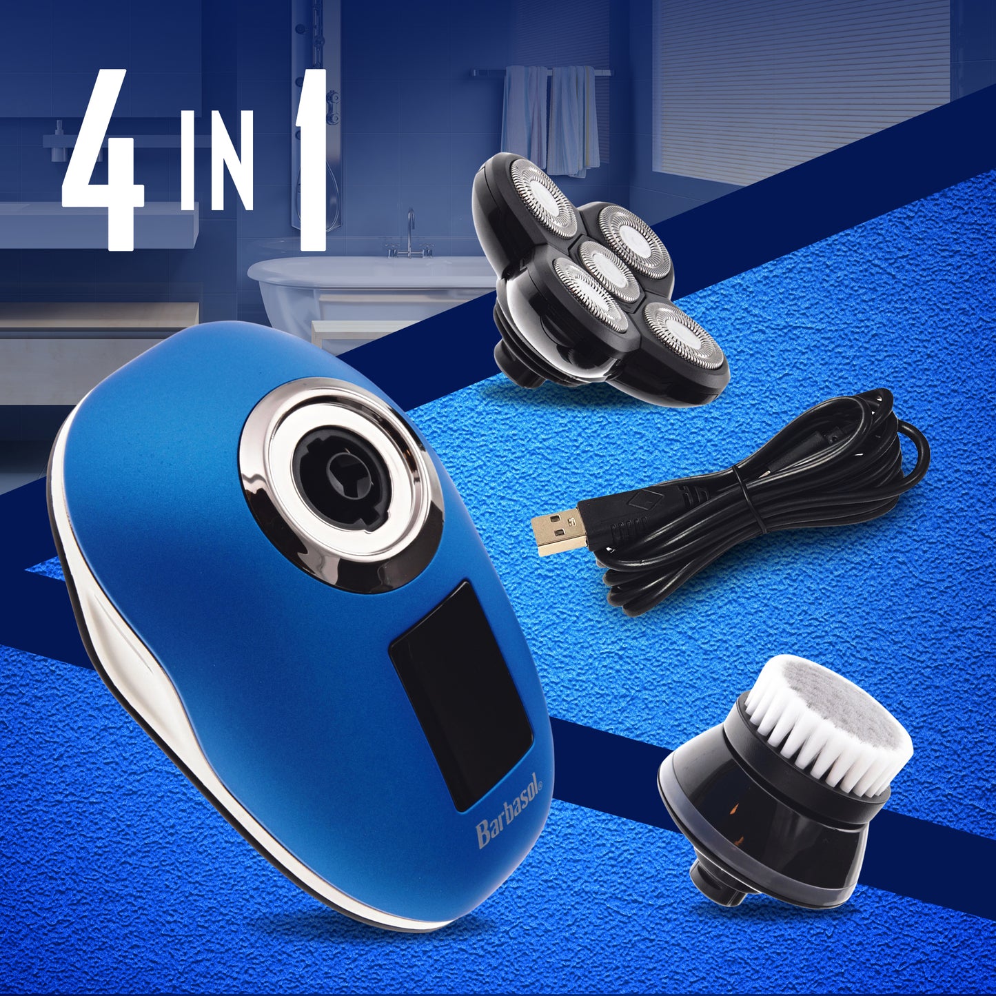 Barbasol LCD Head Shaver