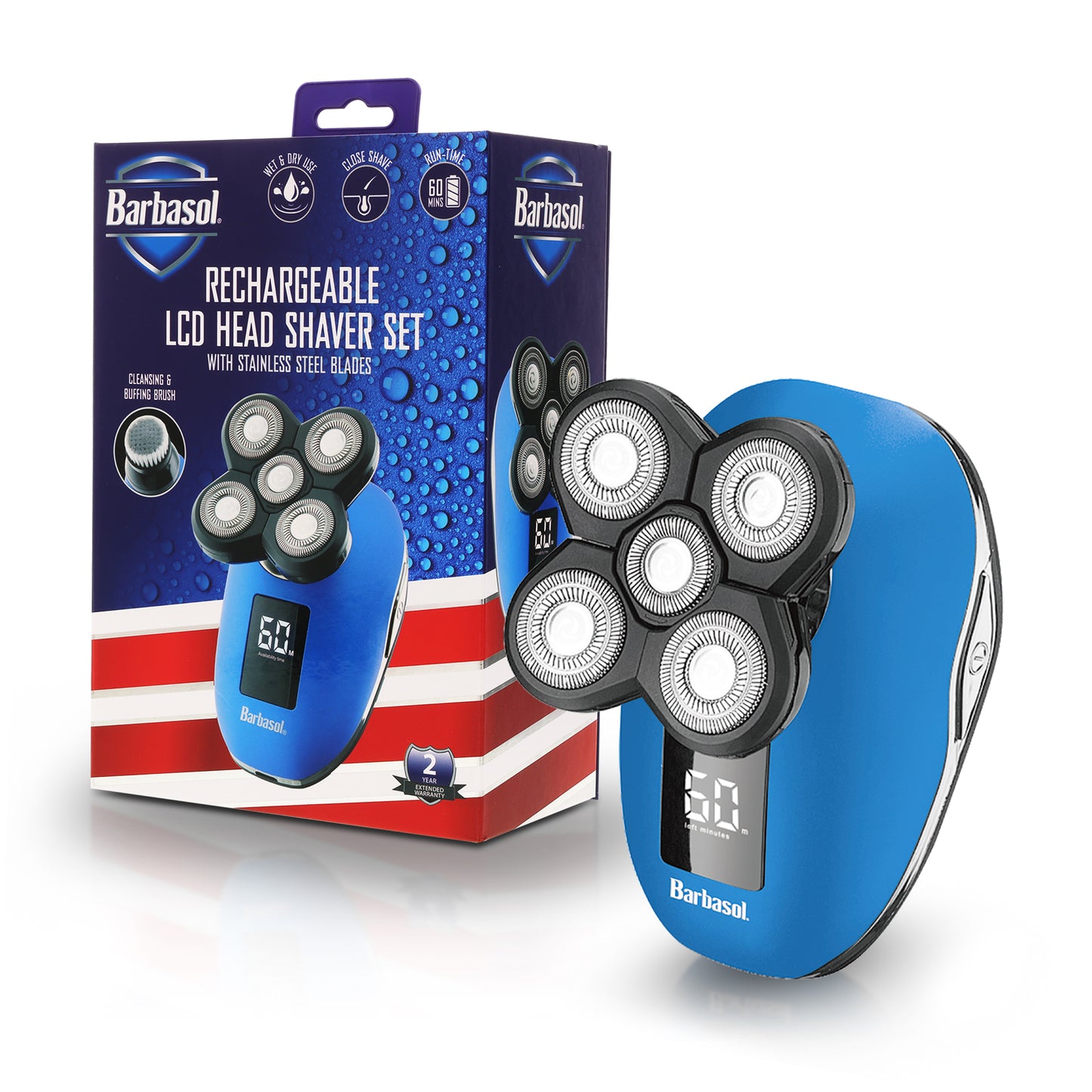 Barbasol LCD Head Shaver