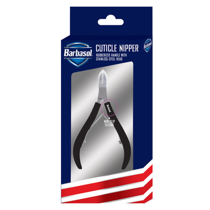 Cuticle Nipper With Rubberized Handle