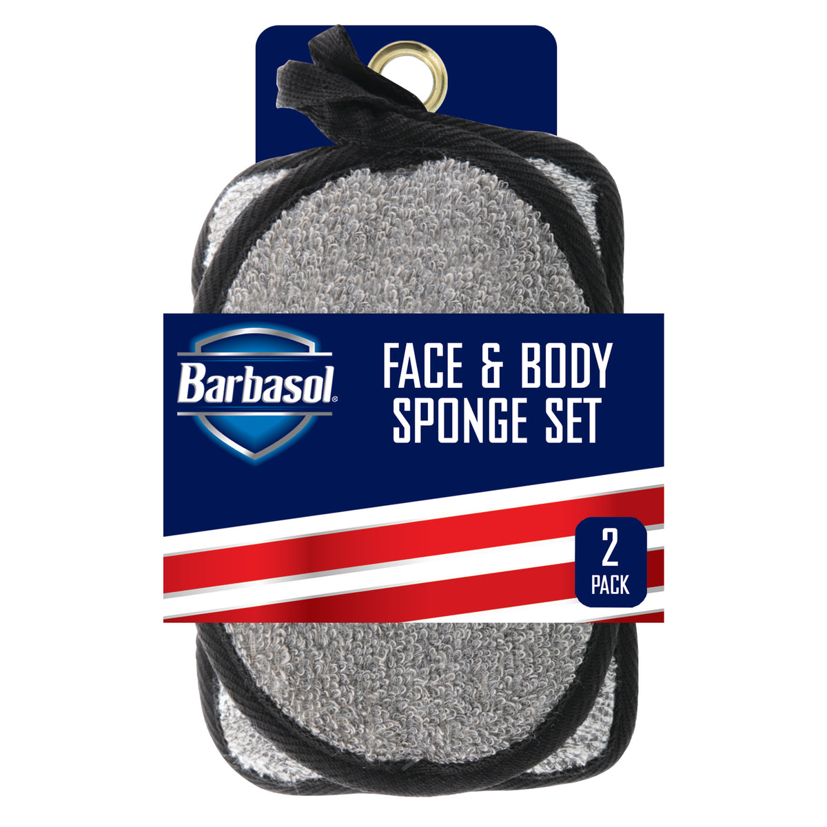 Men’s Face and Body Sponge Set: Exfoliating Skincare Sponges for Smoother Skin and a Refreshed Appearance