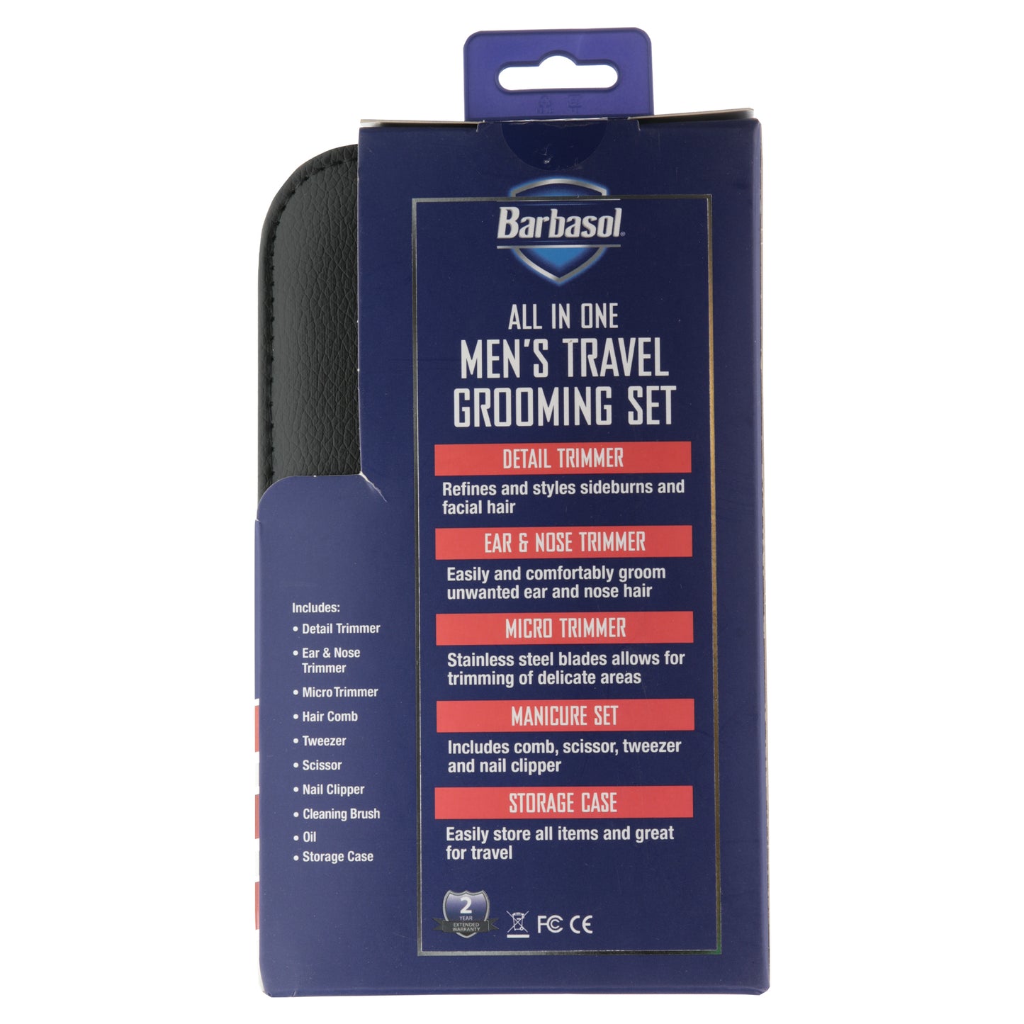 10-Piece All-In-One Men’s Grooming Kit