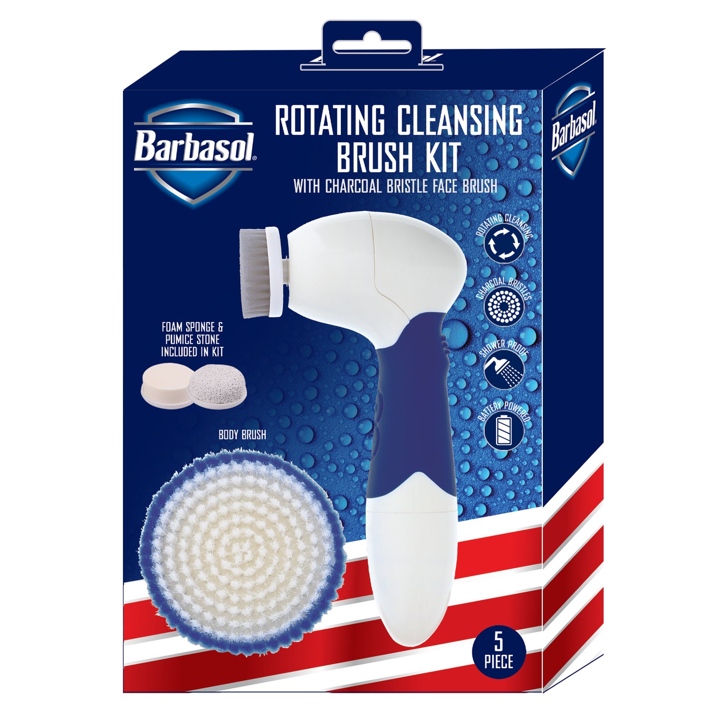 Rotating Cleansing Brush Kit