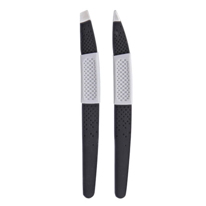 2-Pack Slant and Point Tweezer Set