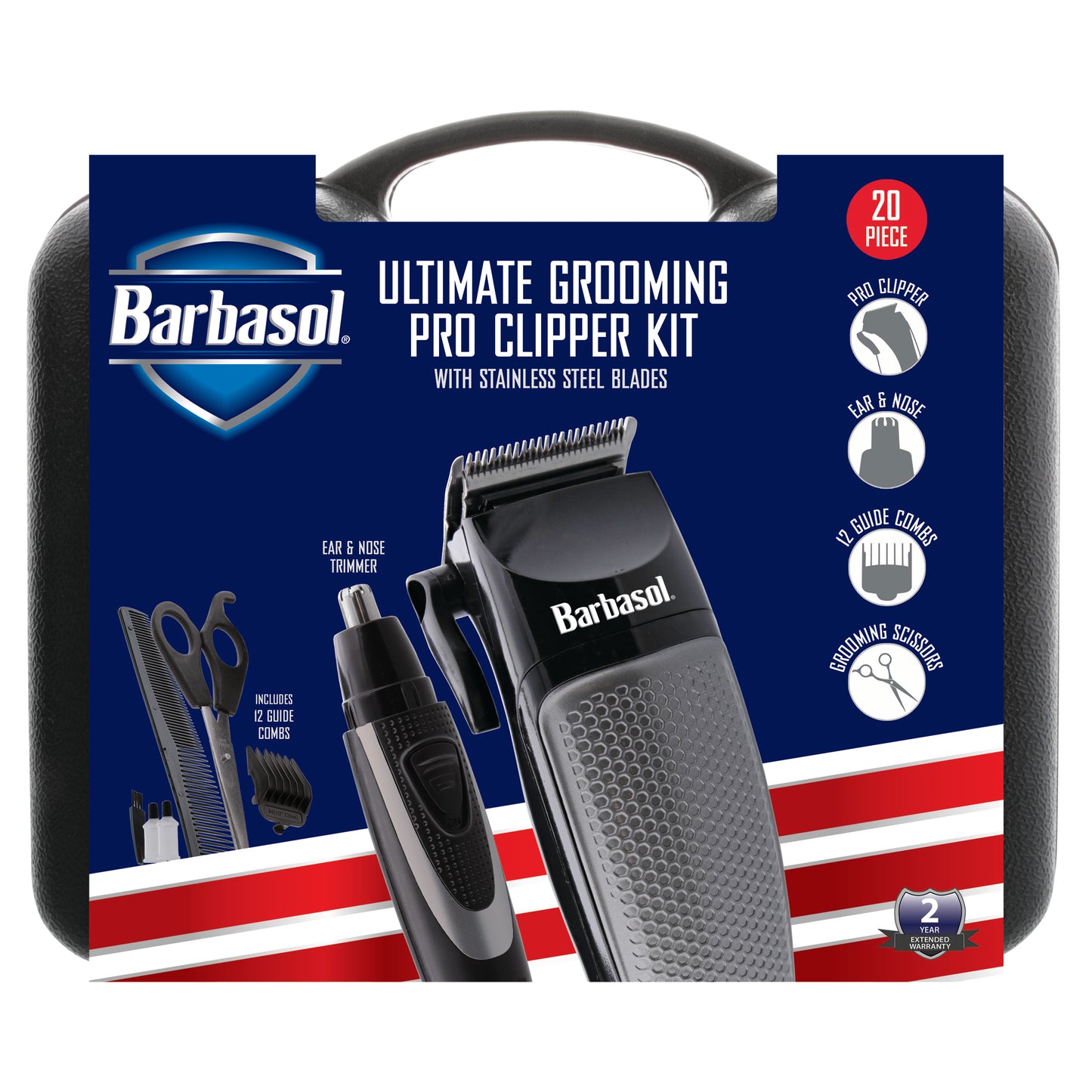 20 Piece Ultimate Pro-Grooming Kit