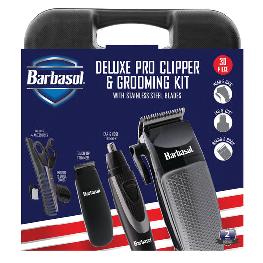 30-Piece Deluxe Pro-Clipper and Grooming Kit