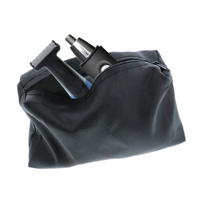 Ultimate Travel Grooming Kit: One-Blade Shaver, Ear & Nose Trimmer, Manicure Set, and Travel Bag