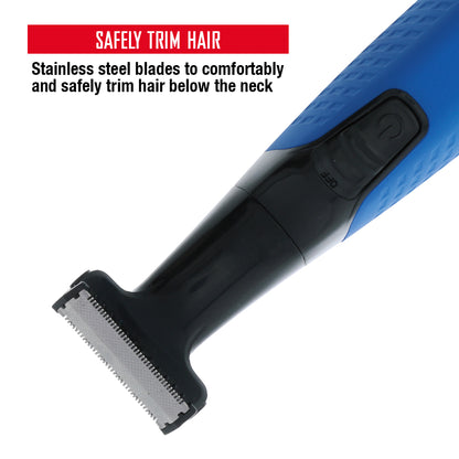 Ultimate Travel Grooming Kit: One-Blade Shaver, Ear & Nose Trimmer, Manicure Set, and Travel Bag