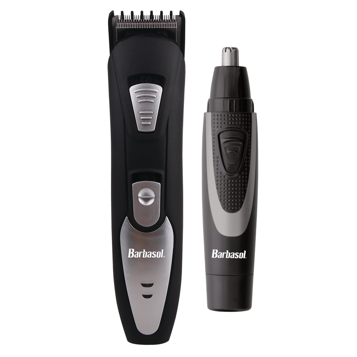 2 Trimmers In 1 Combo Pack, Rechargeable Beard Trimmer and Ear Nose Trimmer