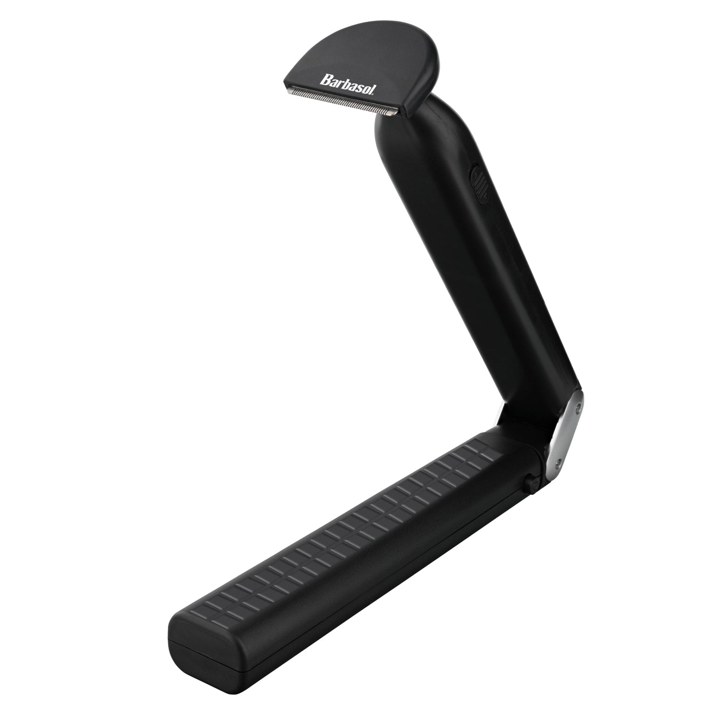 Rechargeable Back Hair Shaver: Stainless Steel Blades, 2 Attachment Heads, 60-min Run Time, Extra Long Reach