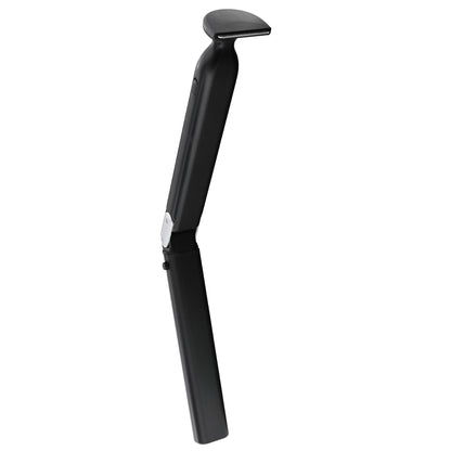 Rechargeable Back Hair Shaver: Stainless Steel Blades, 2 Attachment Heads, 60-min Run Time, Extra Long Reach