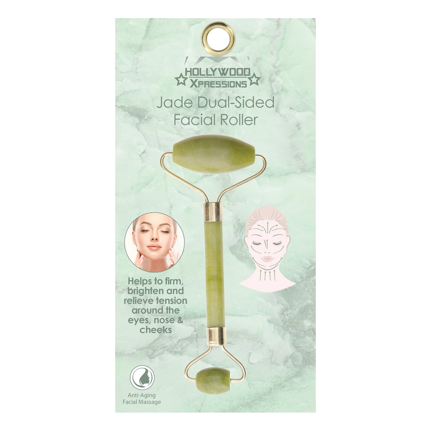 Jade Dual-Sided Facial Roller